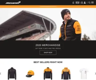 Mclarenstore.com(The Official McLaren Store) Screenshot
