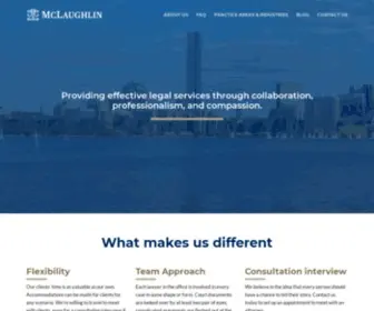 Mclaughlinlawboston.com(McLaughlin Law) Screenshot