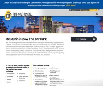 Mclaurinparking.com(The Car Park) Screenshot