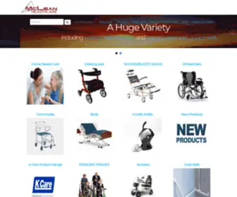 Mcleanhealthcare.com.au(Country Care Group) Screenshot