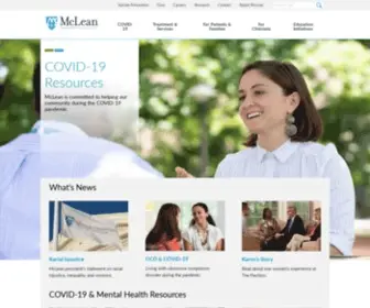 Mcleanhospital.org(McLean Hospital) Screenshot