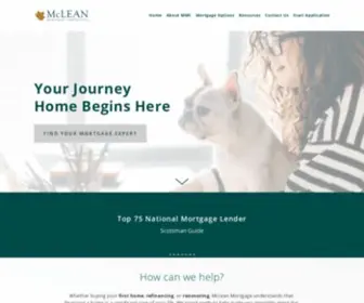 Mcleanmortgage.com(McLean Mortgage) Screenshot