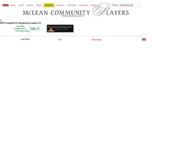 Mcleanplayers.org(Mcleanplayers) Screenshot