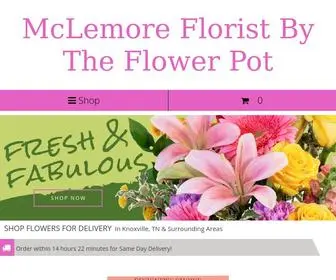 Mclemoreflorist.com(Knoxville Florist) Screenshot