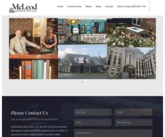 Mcleodlaw.net(Attorneys at Law) Screenshot