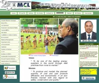 MCL.gov.in(MCL) Screenshot