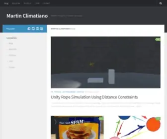 Mclimatiano.com(Random thoughts of a game developer) Screenshot