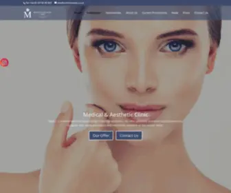 Mcliniclondon.co.uk(M clinic London) Screenshot