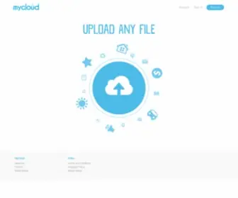 Mcloud.to(Upload any file without limits) Screenshot