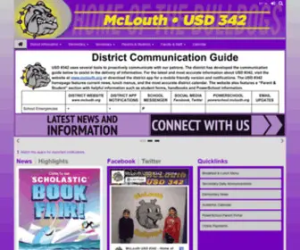 Mclouth.org(USD342) Screenshot