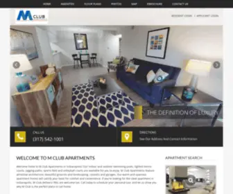 Mclubapts.com(M Club Apartments) Screenshot