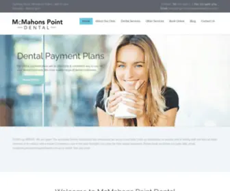 Mcmahonspointhealth.com.au(McMahons Point Dental Practice in North Sydney) Screenshot