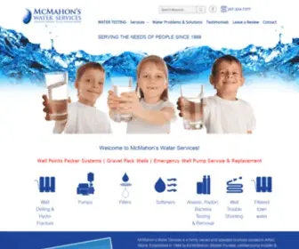 Mcmahonswaterservices.com(McMahon's Water Services) Screenshot