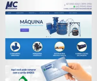 Mcmaquinas.ind.br(M.C Máquinas) Screenshot