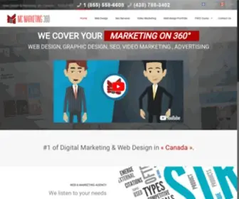 Mcmarketing360.ca(MC Marketing 360) Screenshot