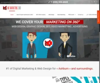 Mcmarketing360.com(Best Digital Marketing Agency) Screenshot