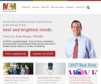 MCMcpa.com Screenshot