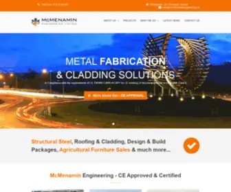 Mcmenaminengineering.ie(McMenamin Engineering Ltd) Screenshot