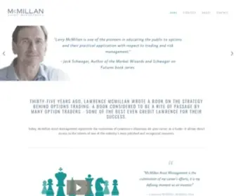 Mcmillanasset.com(Lawrence McMillan) Screenshot