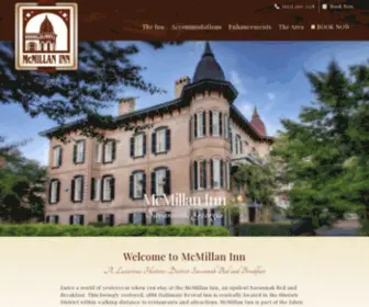 Mcmillaninn.com(McMillan Inn) Screenshot