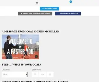 Mcmillanrunning.com(McMillan Running) Screenshot