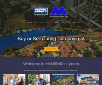 Mcmillinrealty.com(San Diego Real Estate) Screenshot