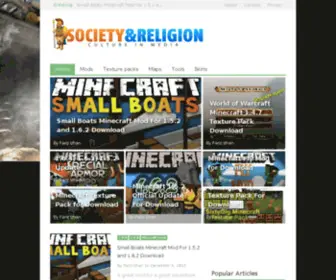 Mcmoding.com(Society and Religion) Screenshot