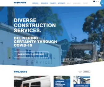 MCmservices.com.au(McMahon Services) Screenshot