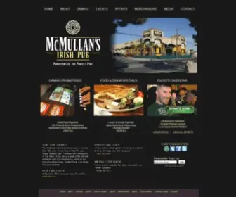 Mcmullansirishpub.com(McMullan's Irish Pub) Screenshot
