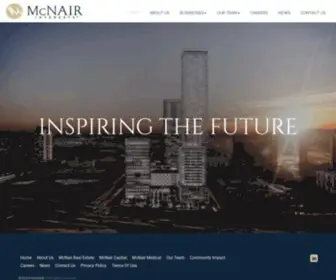 Mcnair.com(Private Investment and Management Company) Screenshot