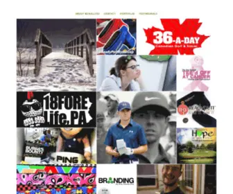 Mcnally22.com(Design, Illustration, Photography, Golf) Screenshot