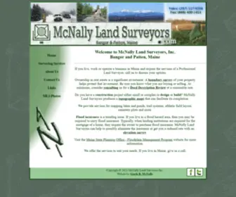 Mcnallylandsurveyors.com(McNally Land Surveyors) Screenshot