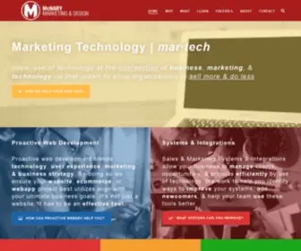 Mcnarymarketing.com(Marketing Technology) Screenshot