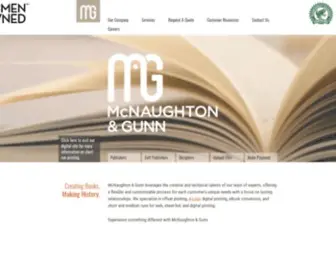 Mcnaughton-Gunn.com(McNaughton & Gunn) Screenshot