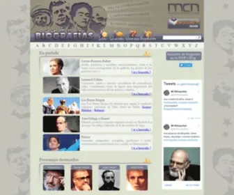 MCnbiografias.com(Portada) Screenshot