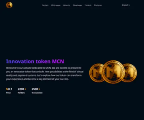 MCncoin.io(MCncoin) Screenshot