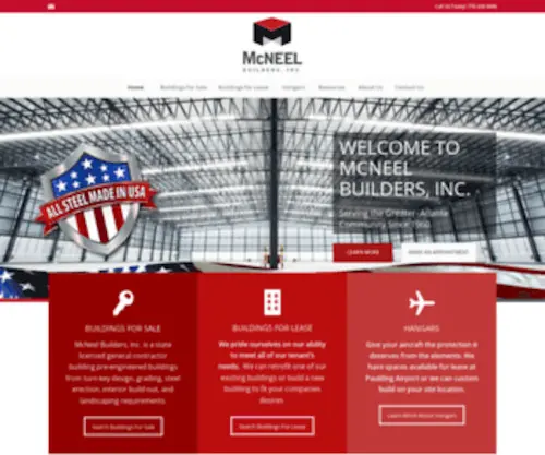 Mcneelco.com(McNeel Builders) Screenshot