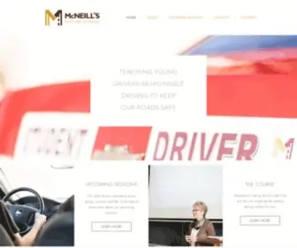 Mcneillsdrivingschool.com(McNeill's Driving School) Screenshot