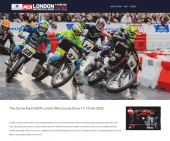 MCnmotorcycleshow.com(Carole Nash MCN Motorcycle Show) Screenshot