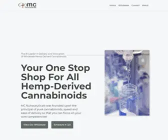 Mcnutraceuticals.com(MC Nutraceuticals) Screenshot