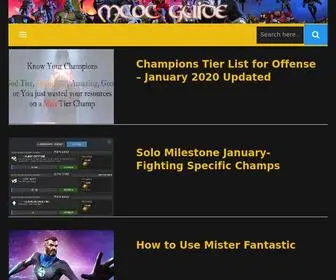 Mcoc-Guide.com(Marvel Contest of Champions Blog) Screenshot