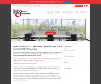 Mcofficefurniture.com(New and Used Office Furniture NYC Office Furniture NYC) Screenshot