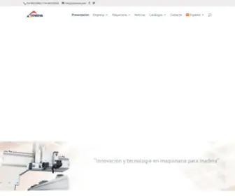 Mcomeva.com(Maquinaria para la madera) Screenshot