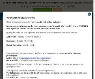 Mcommemutuelle.com(Mutuelle Santé) Screenshot