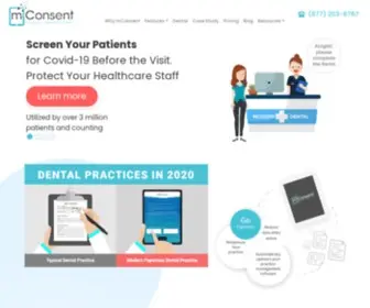 Mconsent.net(Mconsent) Screenshot
