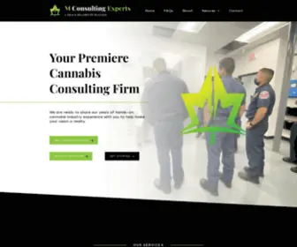 Mconsultingexperts.com(Cannabis Business Consulting Firm) Screenshot