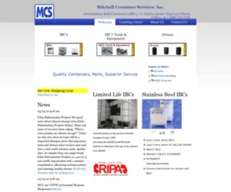 Mcontainer.com(Mitchell Container Services) Screenshot