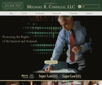 Mcorsello.com(The Law Offices of Michael R. Corsello) Screenshot