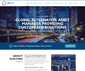 MCP-AM.com(An alternative asset management firm) Screenshot