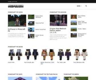 Mcpebox.com(Mcpebox) Screenshot